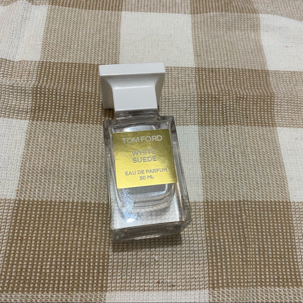 Tom Ford White Suede